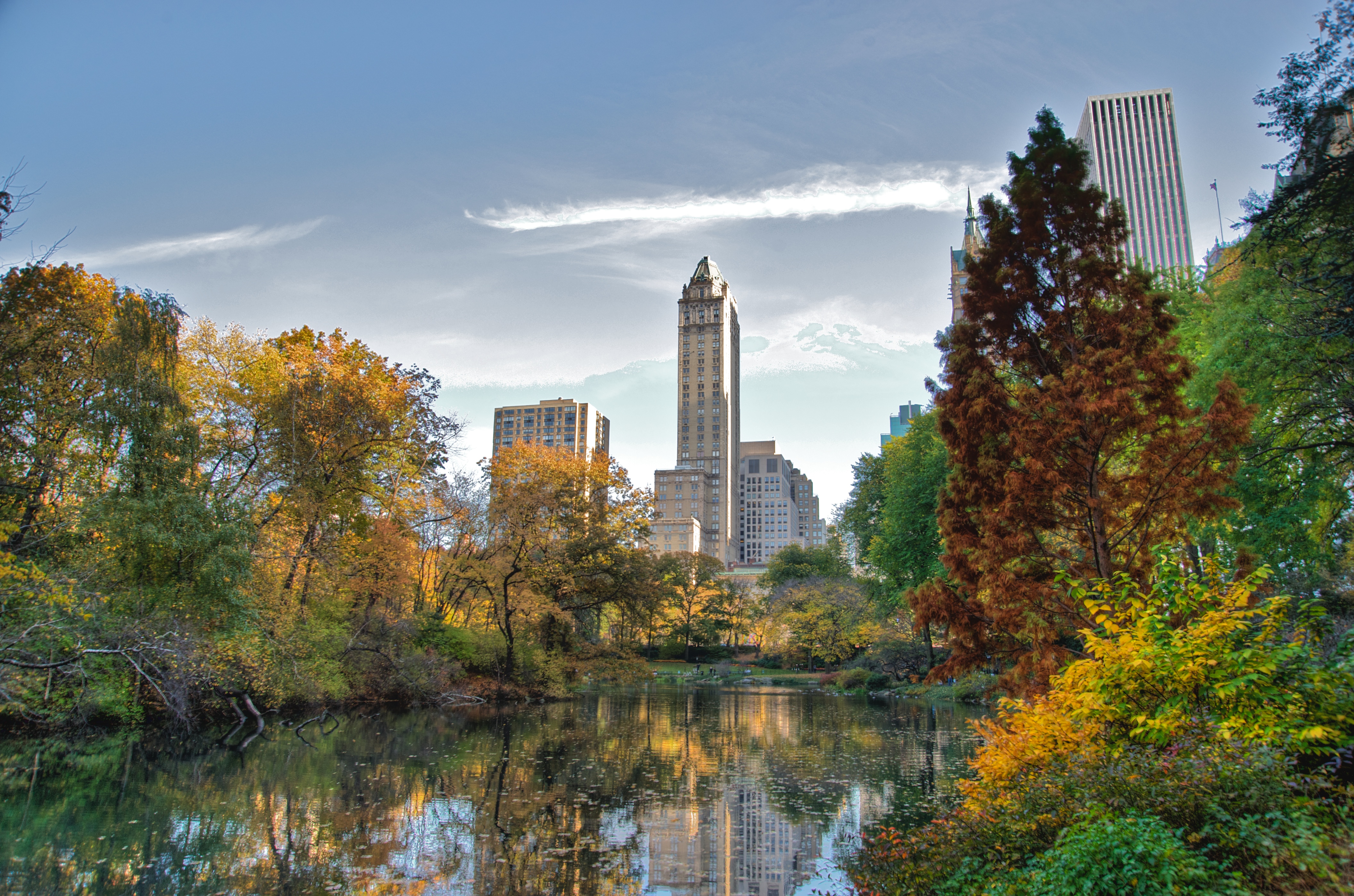 Central Park, coin sud-ouest, Manhattan