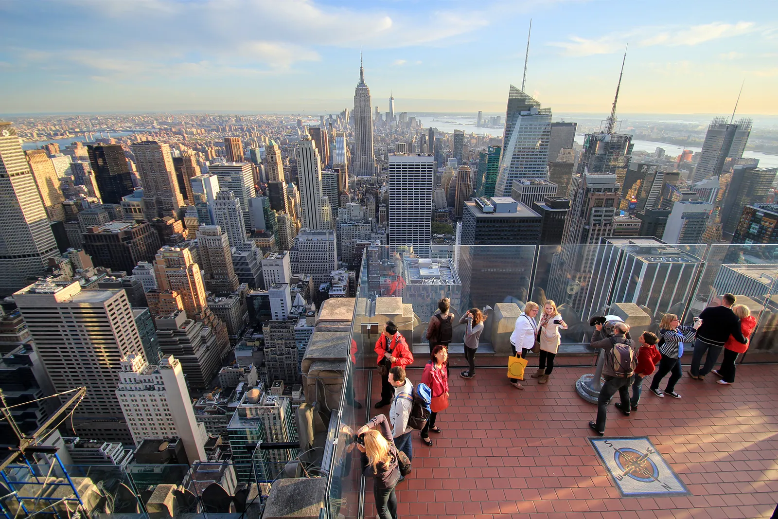 Vue depuis le Top of the Rock, Rockefeller Center